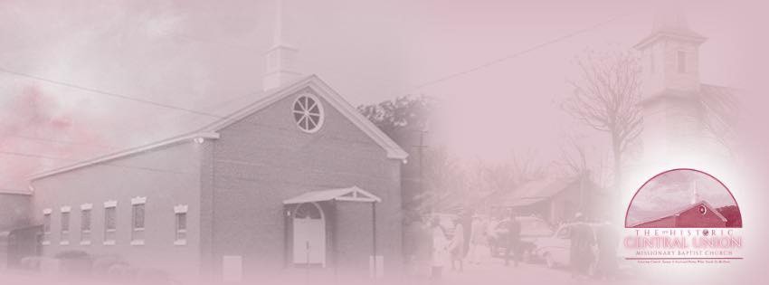 Historic Central Union Baptist Church banner