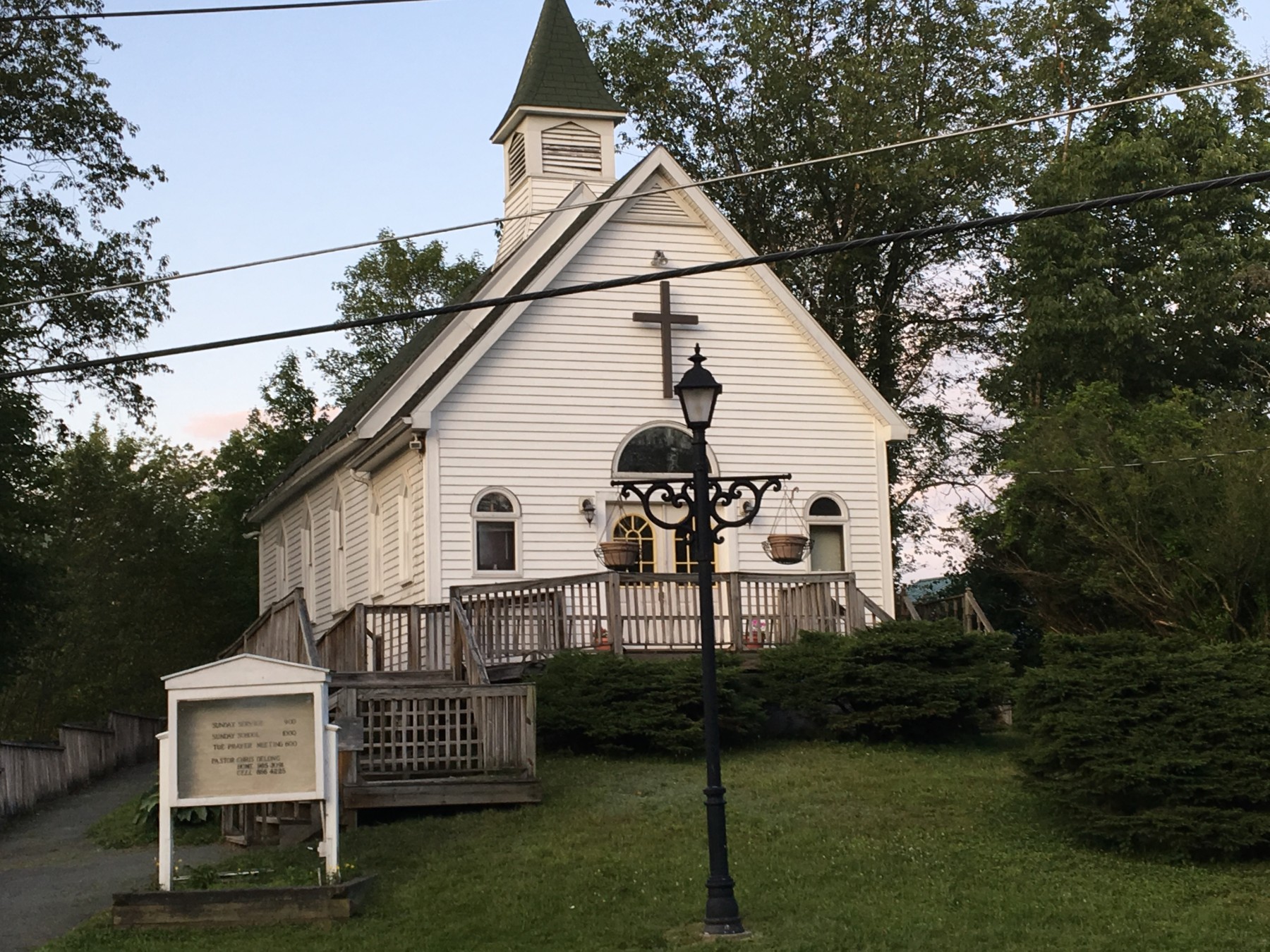 Willowemoc Baptist Church  banner