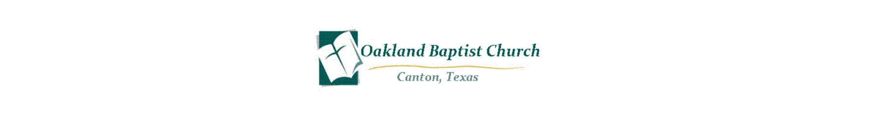 Oakland Baptist Church Sermons banner