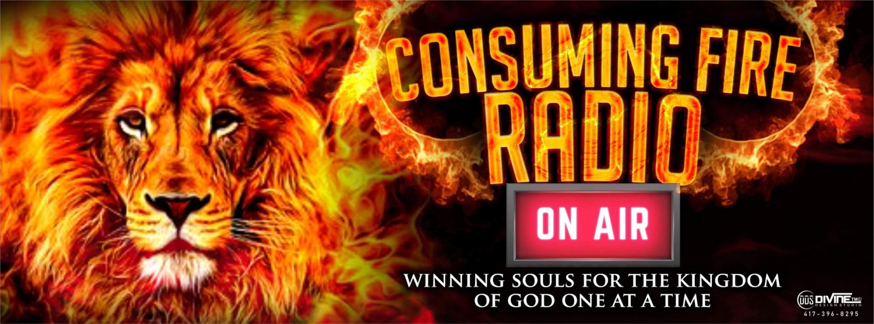 Consuming Fire Radio Network banner