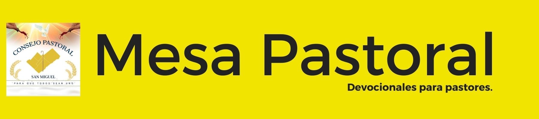 Mesa Pastoral banner