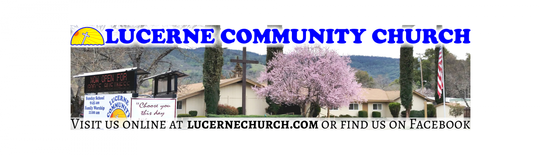 Lucerne Community Church Sermon Podcast banner