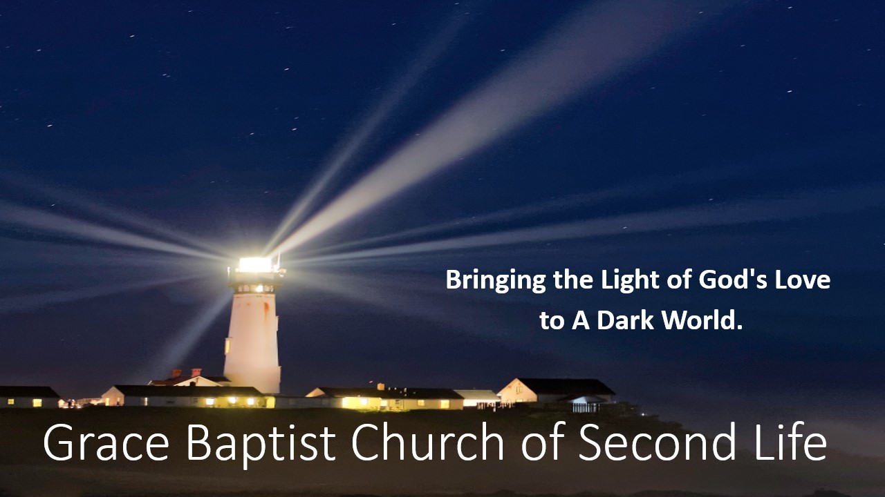 Grace Baptist Church of Second Life's Podcast banner