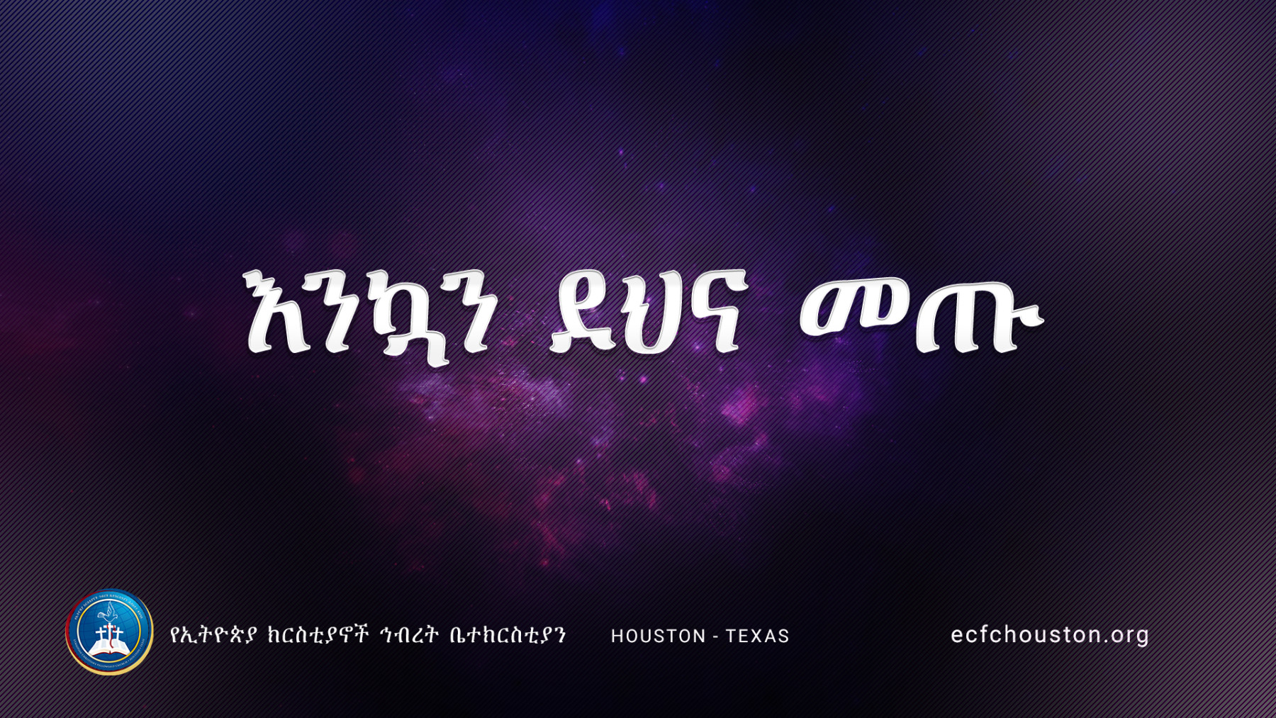 ECFC Houston banner