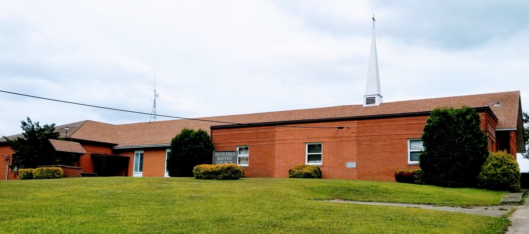 South Ridge Baptist Church banner