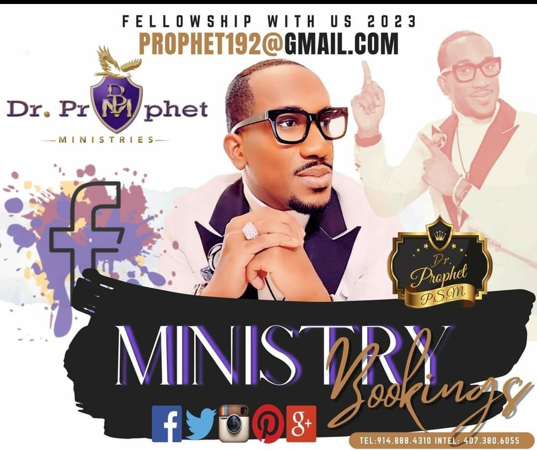 DrProphet Shawn Miller Ministries banner