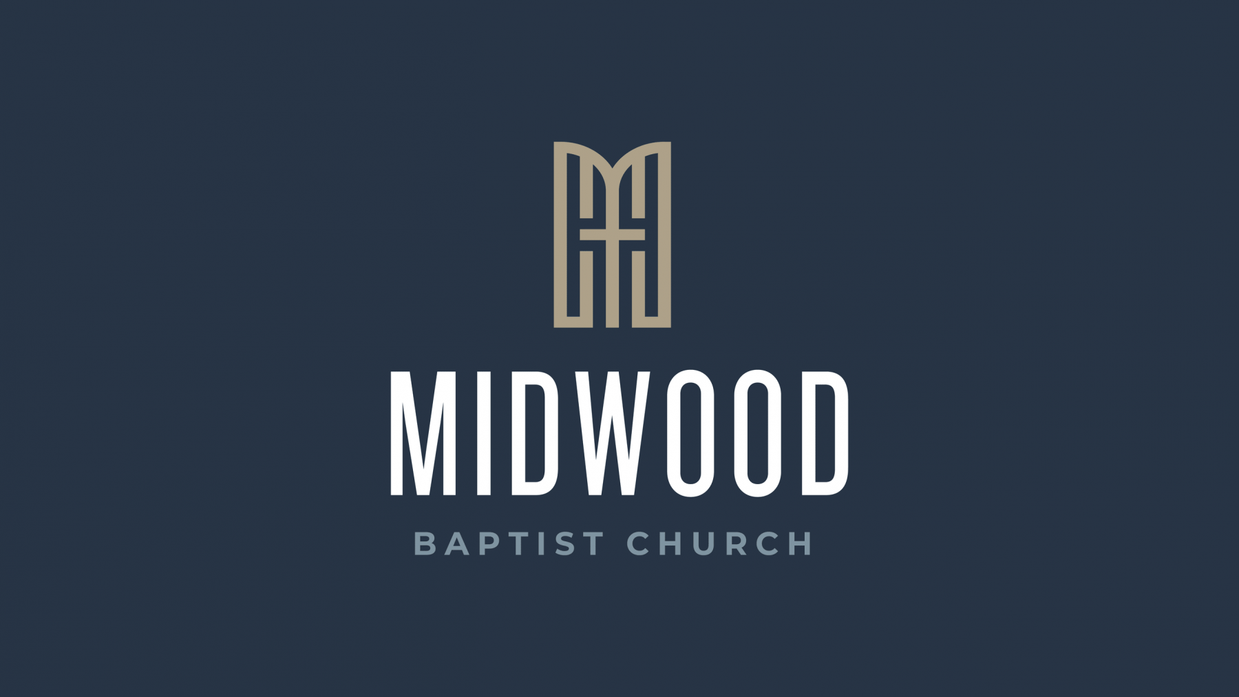 Midwood Baptist Church banner