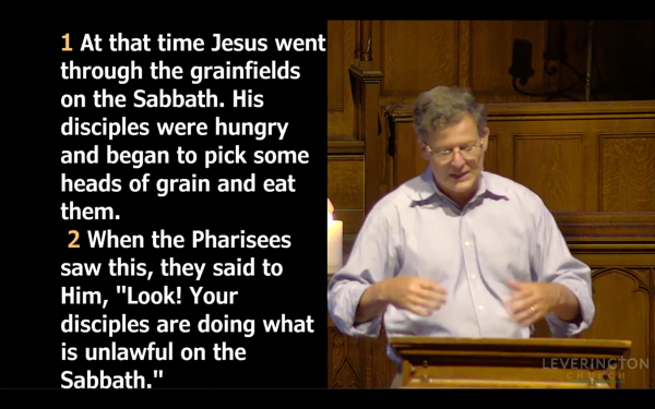 Matthew Chapter 11: "Interning with Jesus in the Art of Living Large!" - Sermon Podcast
