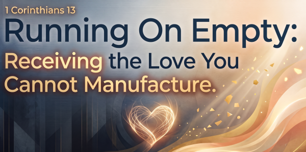 Running On Empty: Receiving the Love You Cannot Manufacture