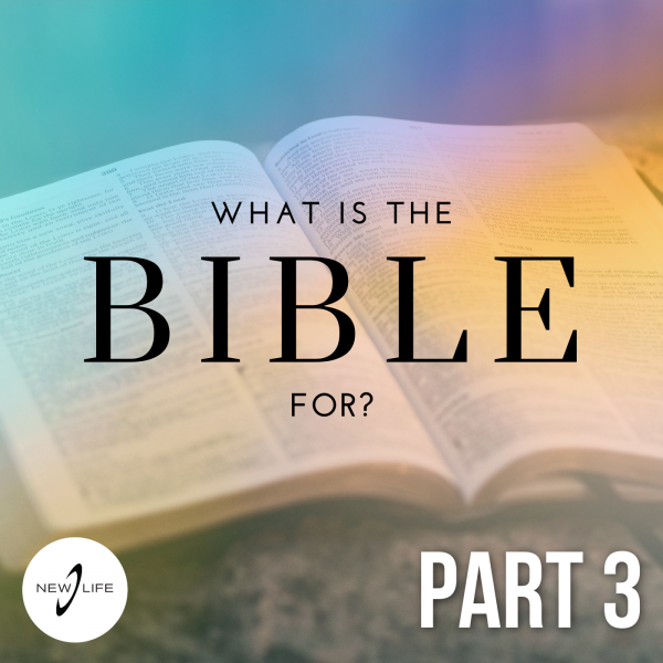 "What can the Bible teach me? | What is the Bible For?"