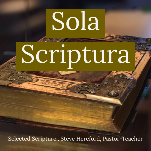 Sola Scriptura