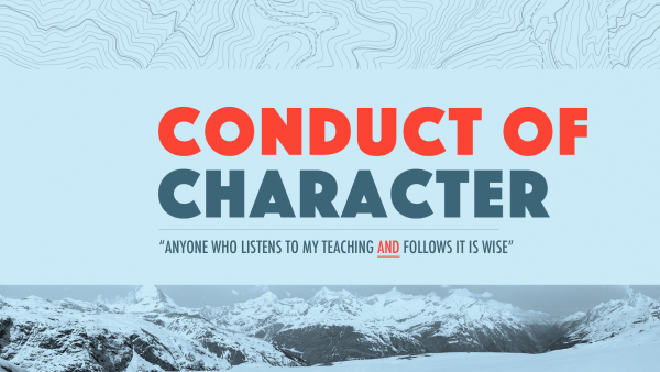 Conduct of character
