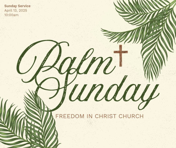 Palm Sunday 2025