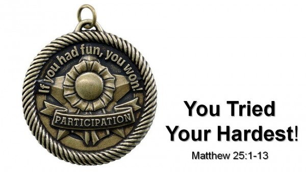 You Tried Your Hardest