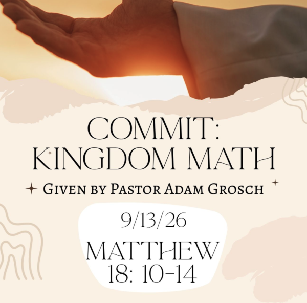 Sunday September 13, 2026 - Reach One - Part 1 - “Commit: Kingdom Math”
