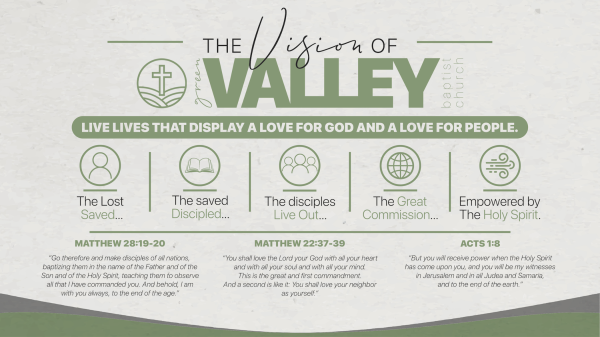 The mission and vision of GVBC