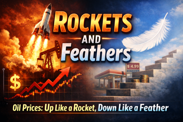 Rockets and Feathers: Why Prices Rise Fast and Fall Slowly