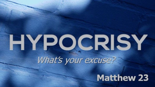 Hypocrisy: What's your excuse?