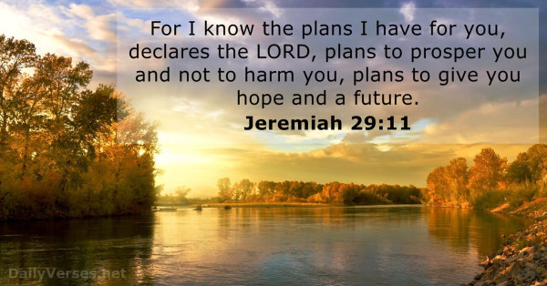 Gods Plan For You Is Good