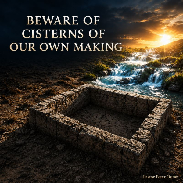 Beware of Cisterns of Your Own Making