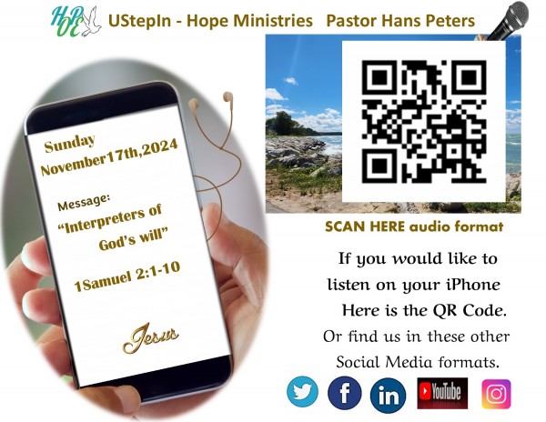 Interpreters of God’s will - 1 Samuel 2:1-10