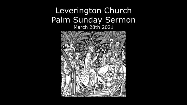 Matthew Chapter 21 - Palm Sunday Sermon Podcast -  The fulfillment of Prophesy
