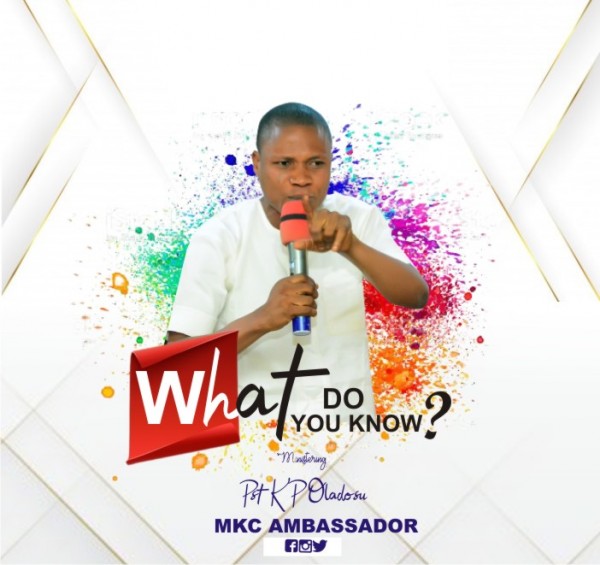 WHAT DO YOU KNOW