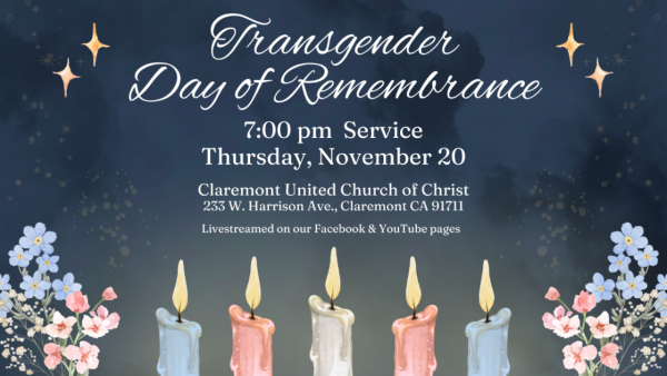 Transgender Day of Remembrance Service 2025