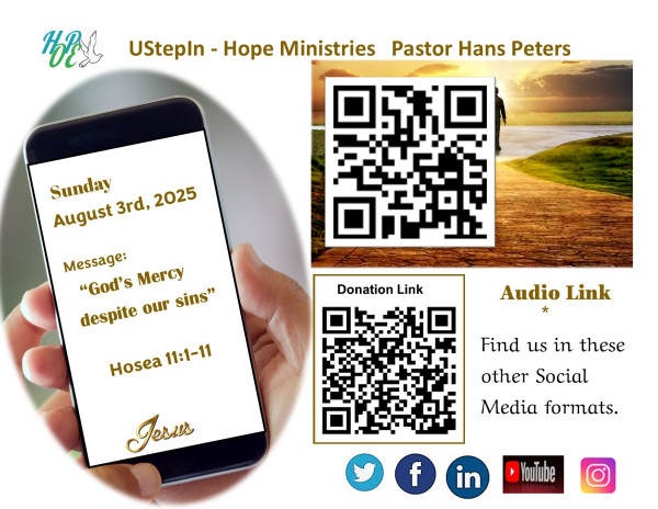 God’s mercy despite our sins - Hosea 11:1-11
