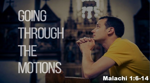 Going Through The Motions