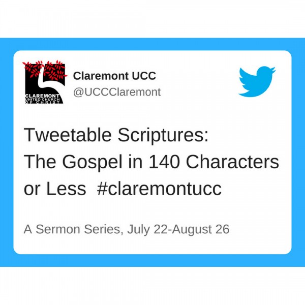 Tweetable Scriptures: Light Burdens