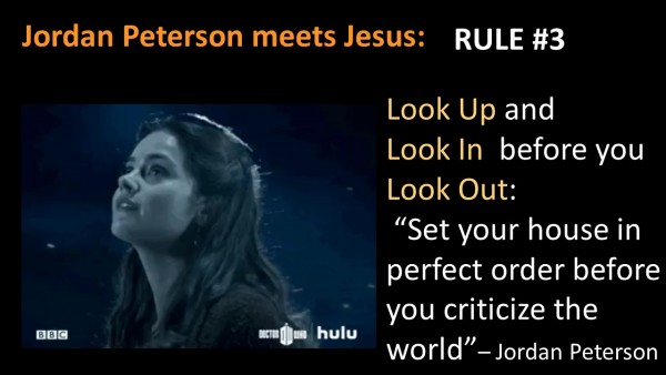 Jordan Peterson meets Jesus Sermon Podcast 03 - Look up, Look In, then Look Out