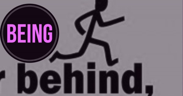 Mark 9:30-41- Being Behind...