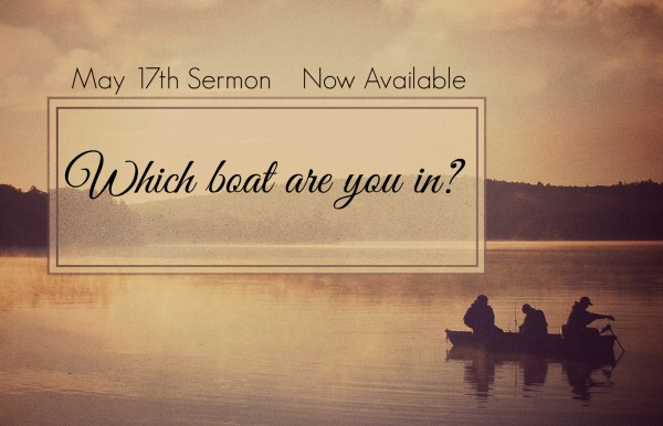 Which boat are you in ? - May 17th 2015