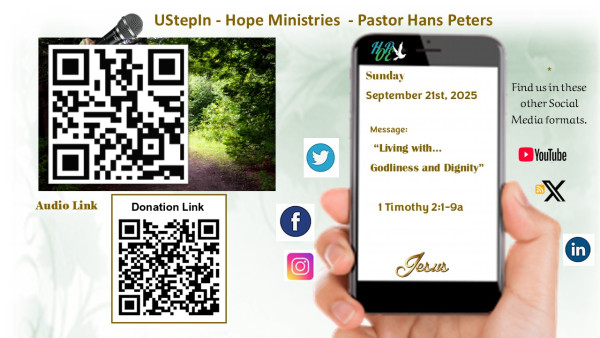 Living with… Godliness and Dignity - 1 Timothy 2:1- 9a