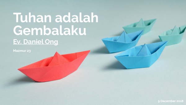 Tuhan adalah gembala ku