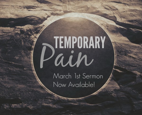 Ethan Barkman - Temporary Pain  - March 1st 