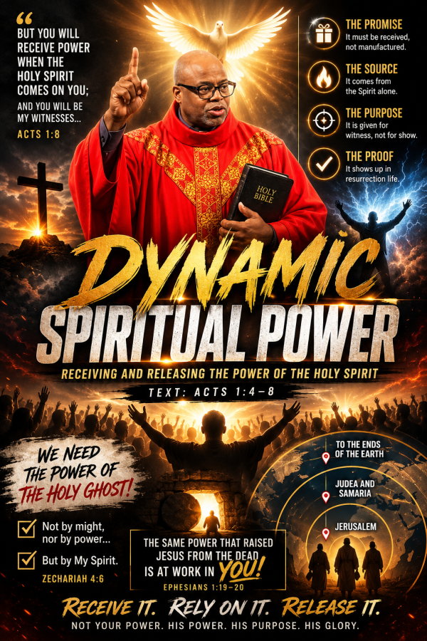 RECEIVING AND RELEASING THE POWER OF THE HOLY SPIRIT TEXT_ ACTS 1_4-8