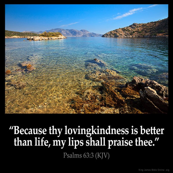 Praise Power peace in Psalms 63