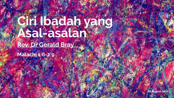Ciri ibadah yg asal asalan