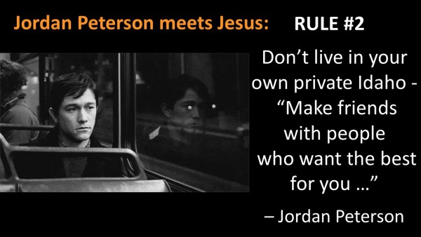 Jordan Peterson meets Jesus Sermon Podcast 02 - Don't be the Hermit Crab