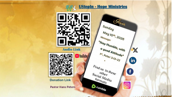 Stay Humble, with a good Attitude - 1 Peter 3:13-22