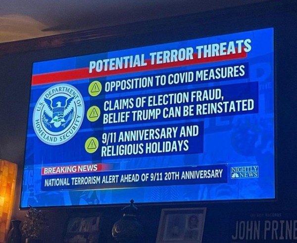 What are the greatest threats facing our nation, according to our government? 