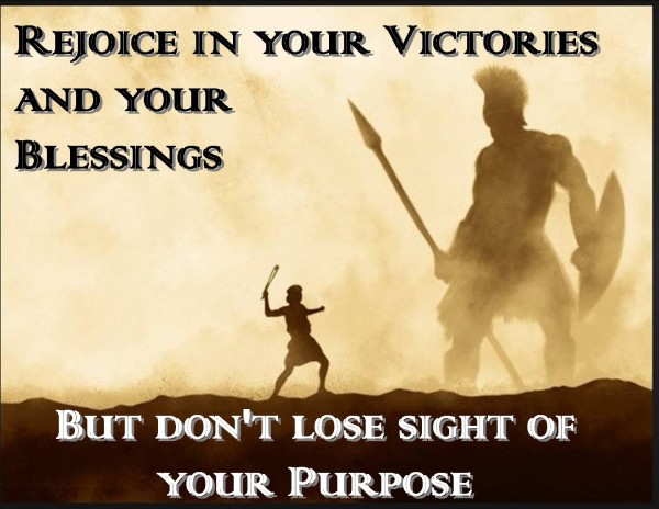 Don't lose sight of your purpose