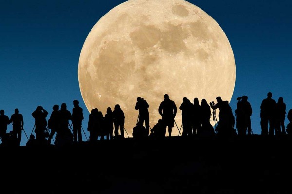 Super moon and Jesus