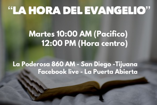 La hora del Evangelio con el Pastor C. Diaz