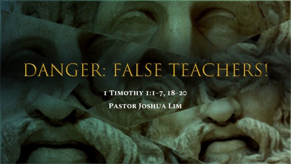 Danger: False Teachers!