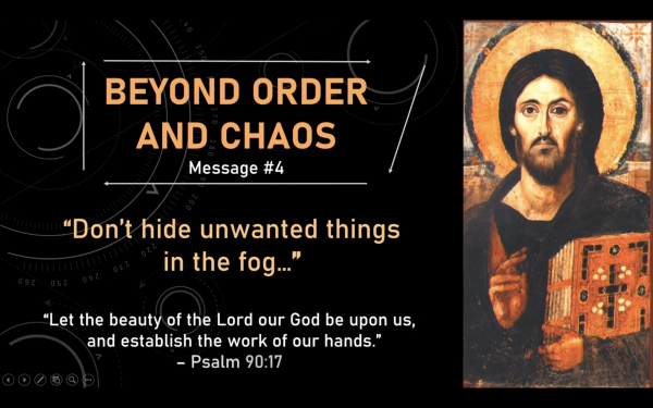 A biblical encounter with Jordan Peterson's Rule #3 "Do not hide unwanted things in the fog"