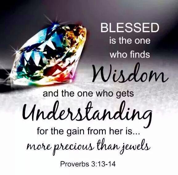 Find Wisdom and Understanding