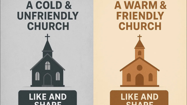 A Cold and Unfriendly Church versus A Warm and Friendly Church